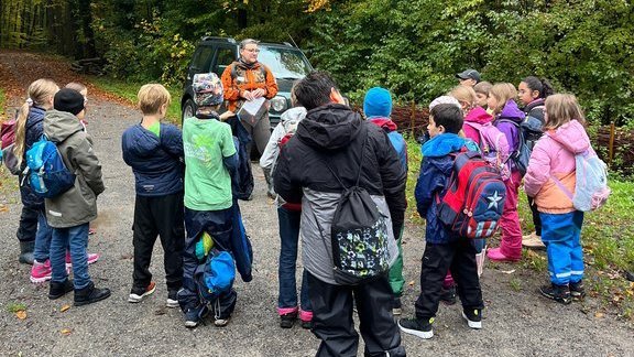 Heidelberg: Auf Spurensuche mit der Klasse 3a der Brunnenschule Waibstadt